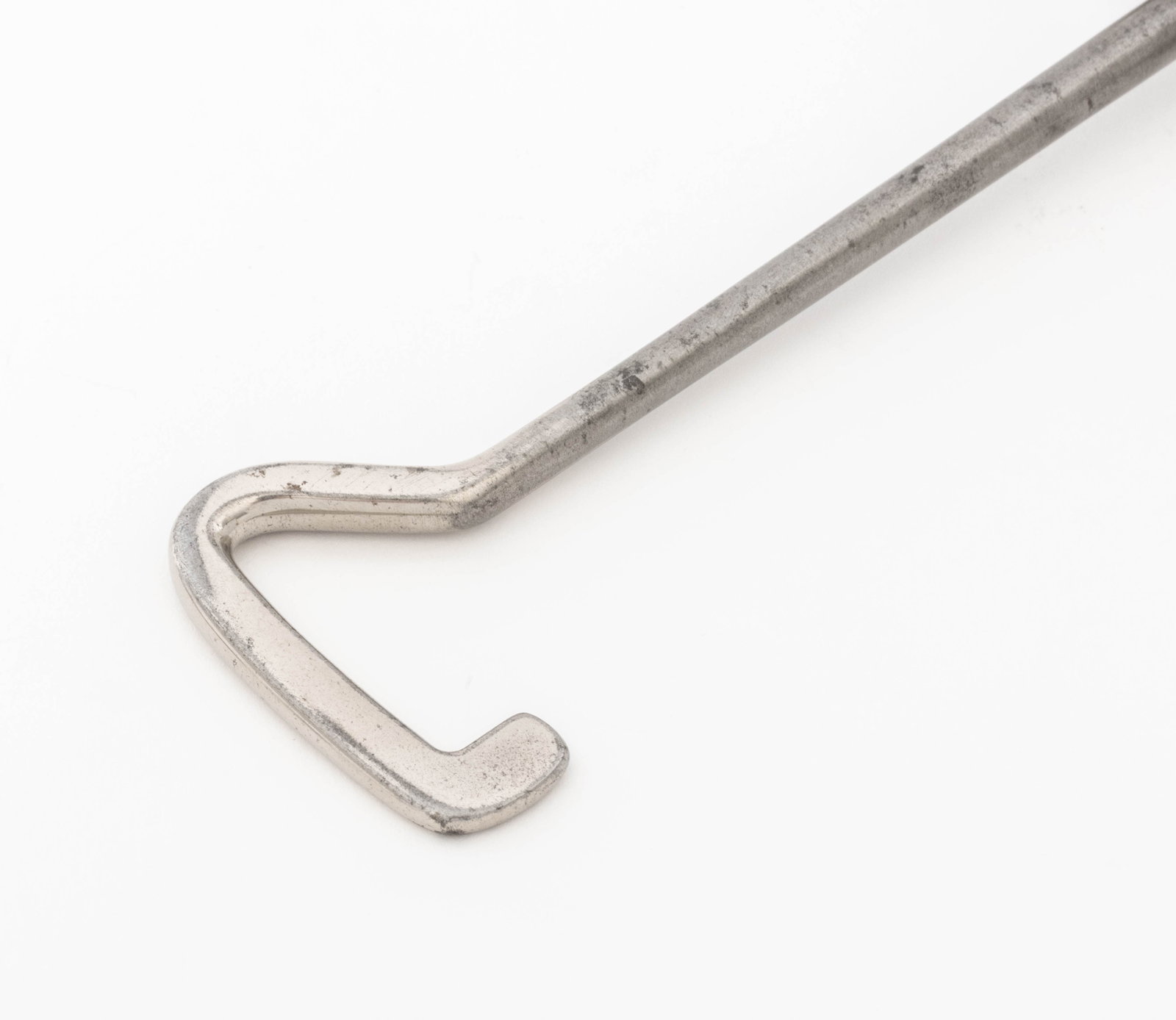 American Sterling Silver Handled Boot Pulls, Pair - 6