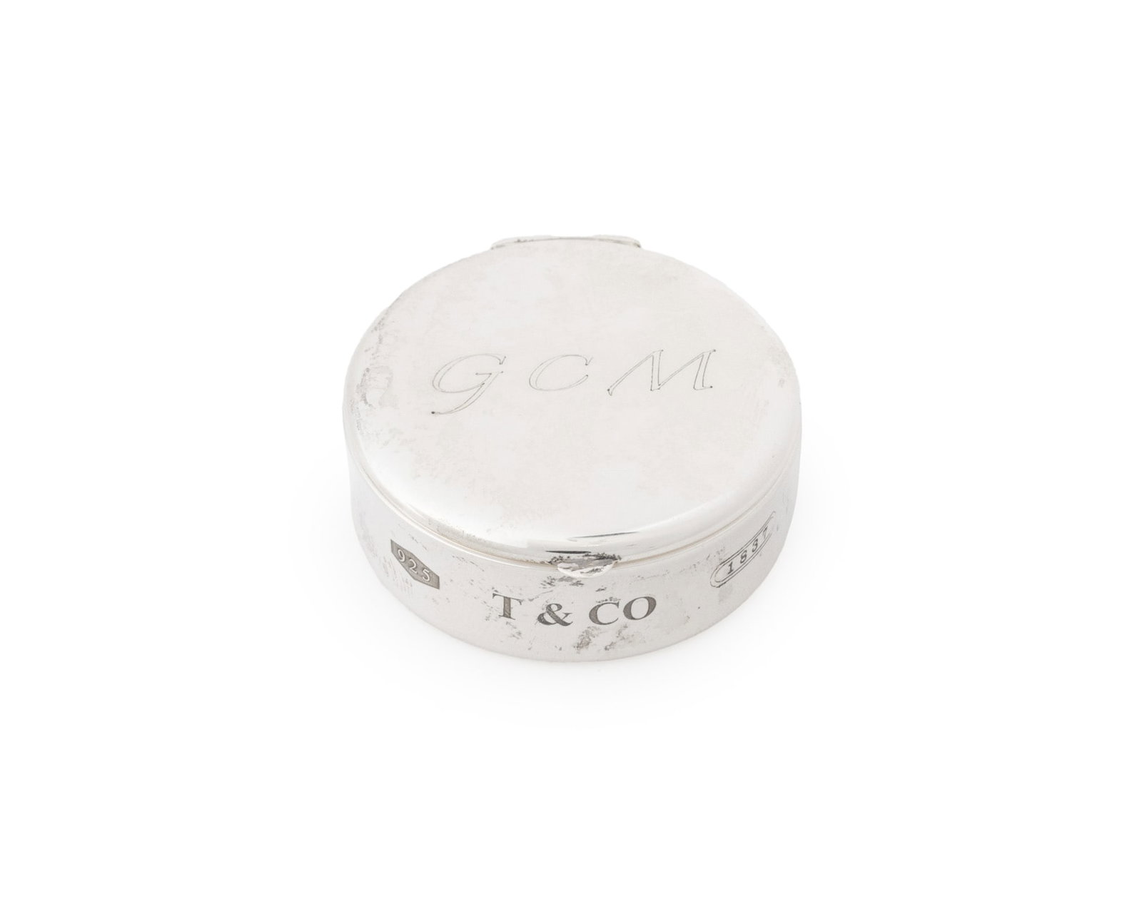 Tiffany & Co. Sterling Silver Cased Compass (1 of 9)