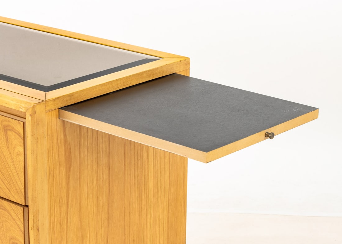 Stanley Furniture Modern Mahogany Bar Cabinet - 3