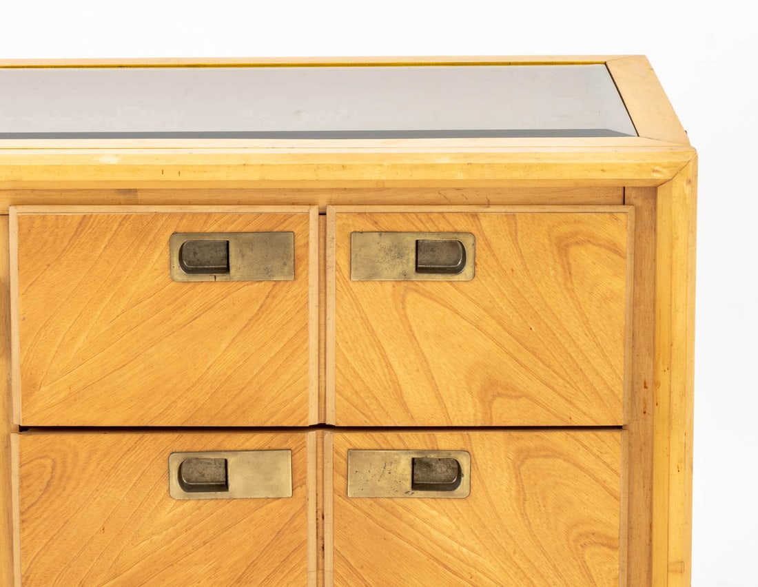 Stanley Furniture Modern Mahogany Bar Cabinet - 5