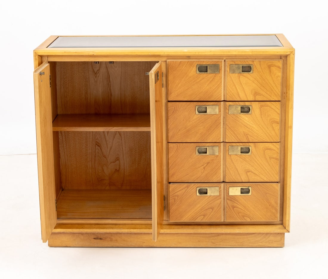 Stanley Furniture Modern Mahogany Bar Cabinet - 6