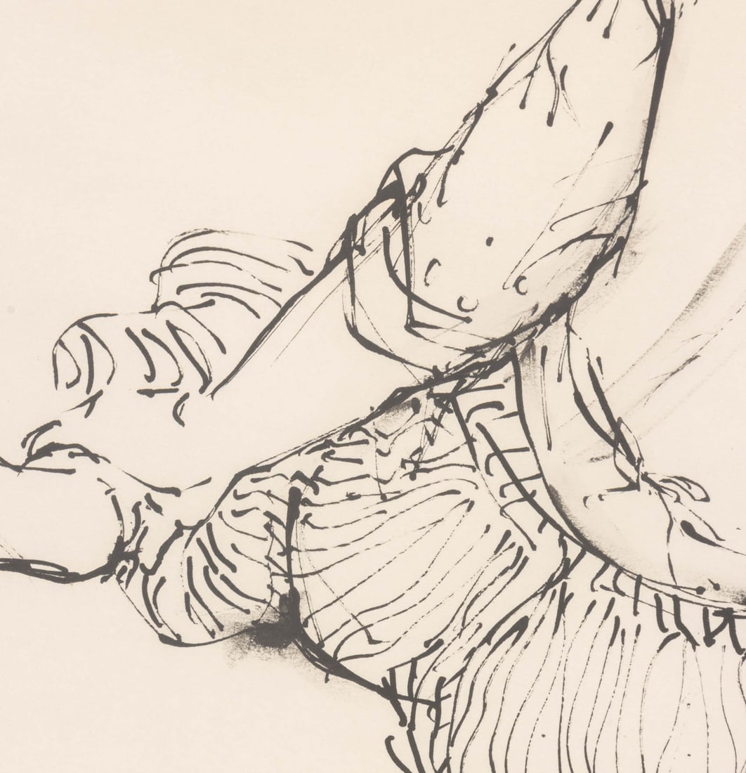 Herbert Meyerowitz Figure Studies Ink, Pair - 13