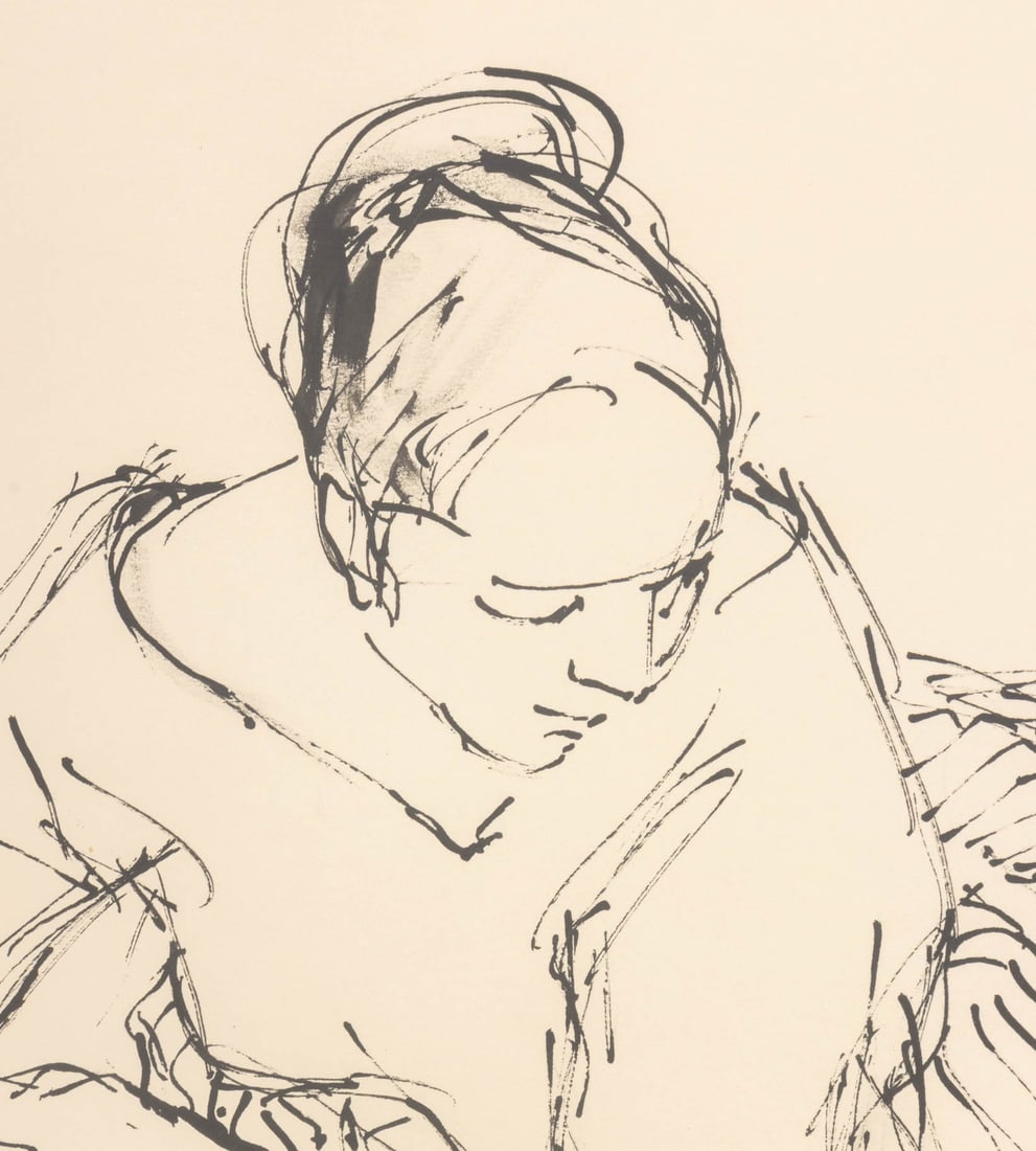 Herbert Meyerowitz Figure Studies Ink, Pair - 4