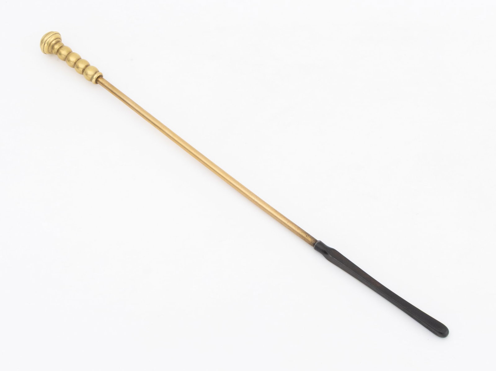 Federal Style Brass Fireplace Tool Set & Andirons - 12