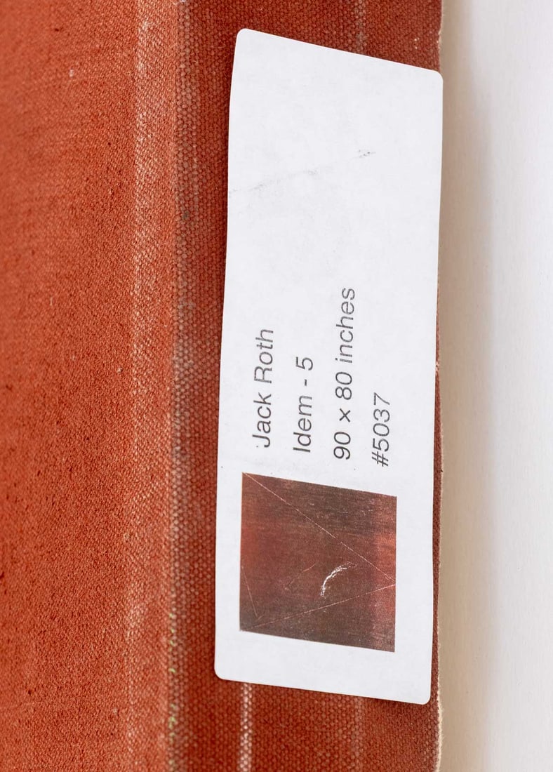 Jack Roth "Idem - 5" Acrylic on Canvas, 1982 - 7