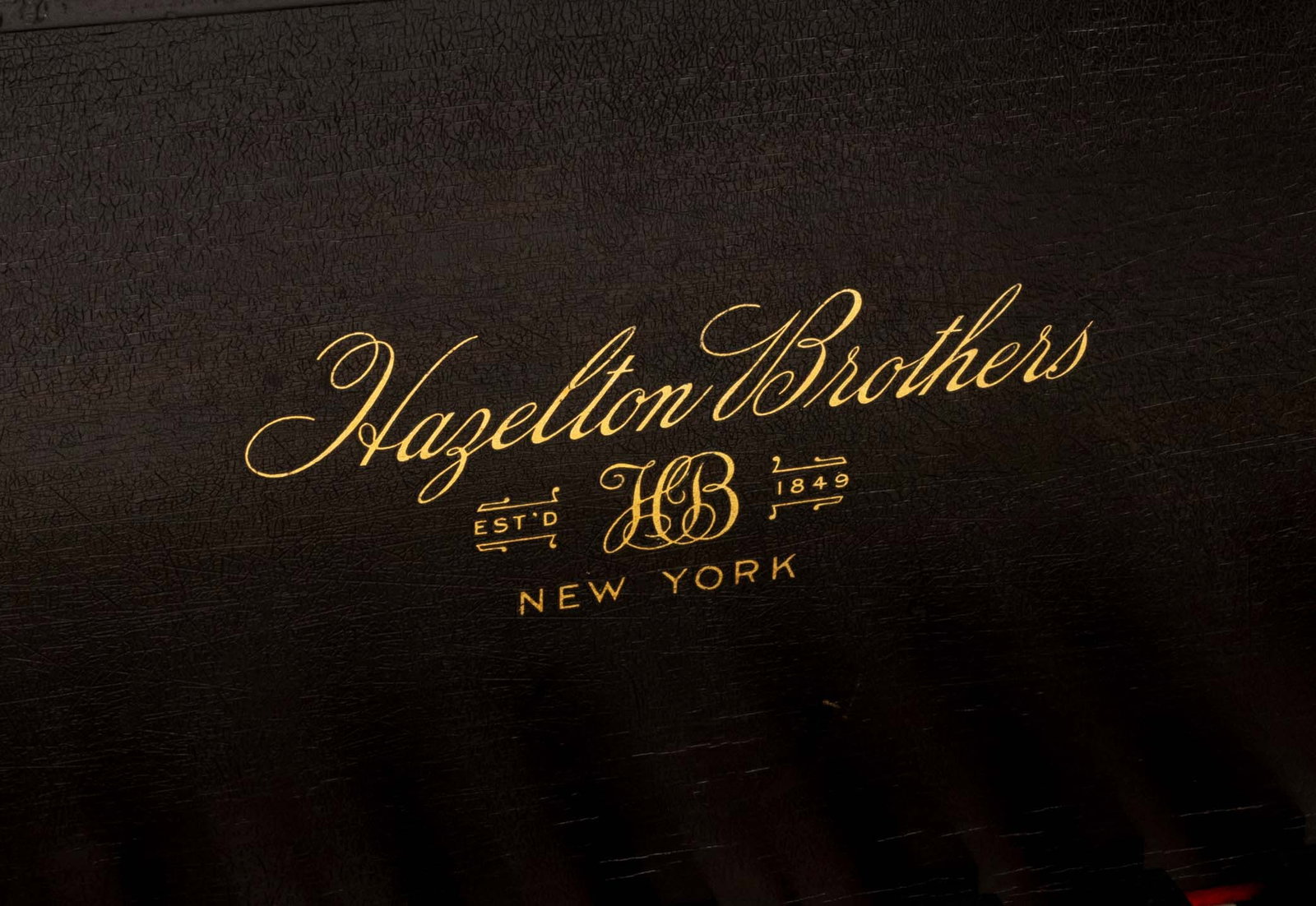 Hazelton Brothers Ebonized Grand Piano, 19th C. - 6