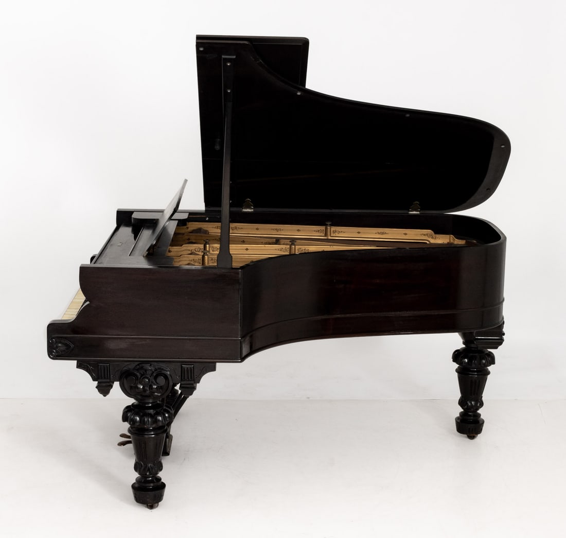 Hazelton Brothers Ebonized Grand Piano, 19th C. - 8