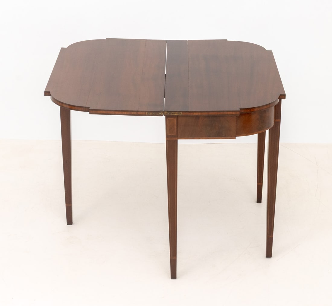 Federal Hepplewhite Mahogany Card Table, ca. 1790 - 6