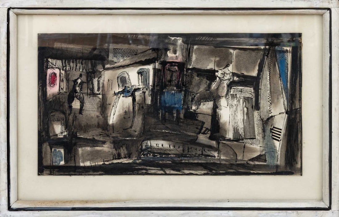 Agudelo Abstract Composition Assemblage, 1966 - 4