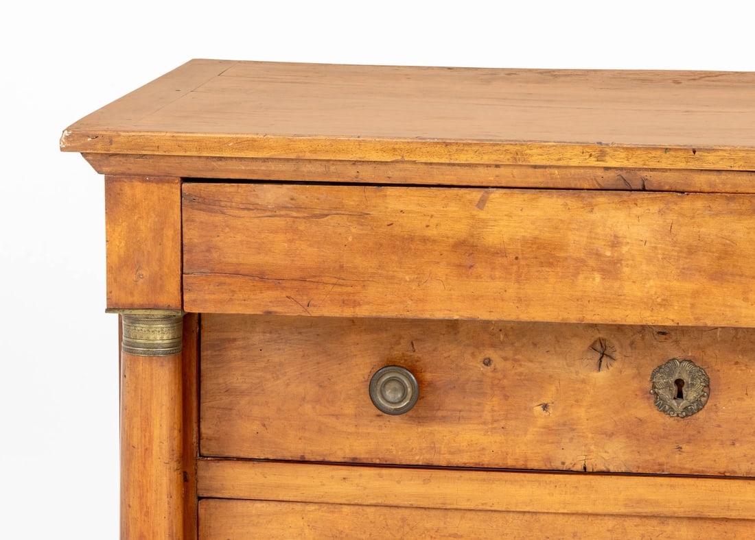 French Empire Fruitwood Chest of Drawers - 2