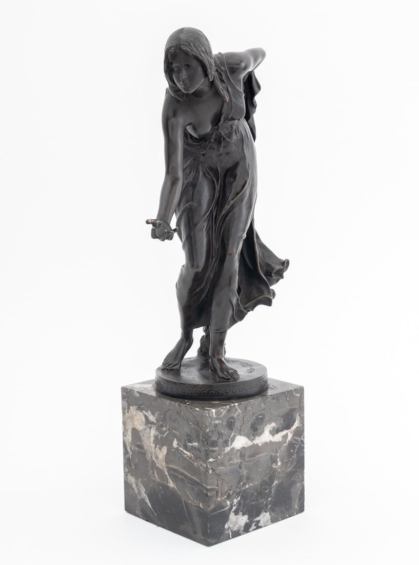 Walter Schott "Die Kugelspielerin" Bronze - 3