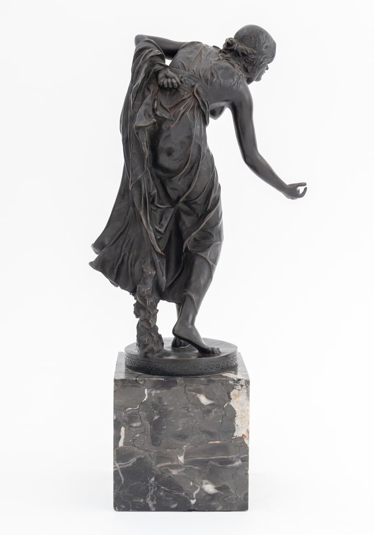 Walter Schott "Die Kugelspielerin" Bronze - 5