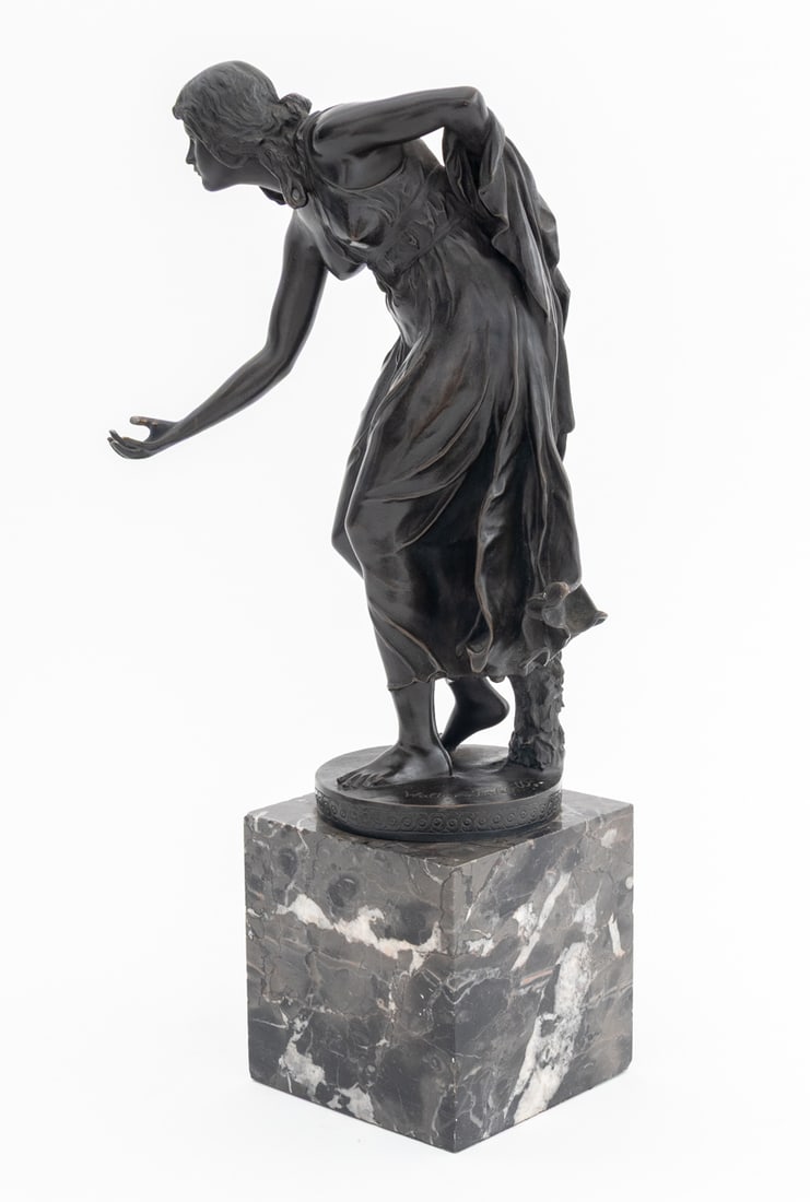 Walter Schott "Die Kugelspielerin" Bronze - 7