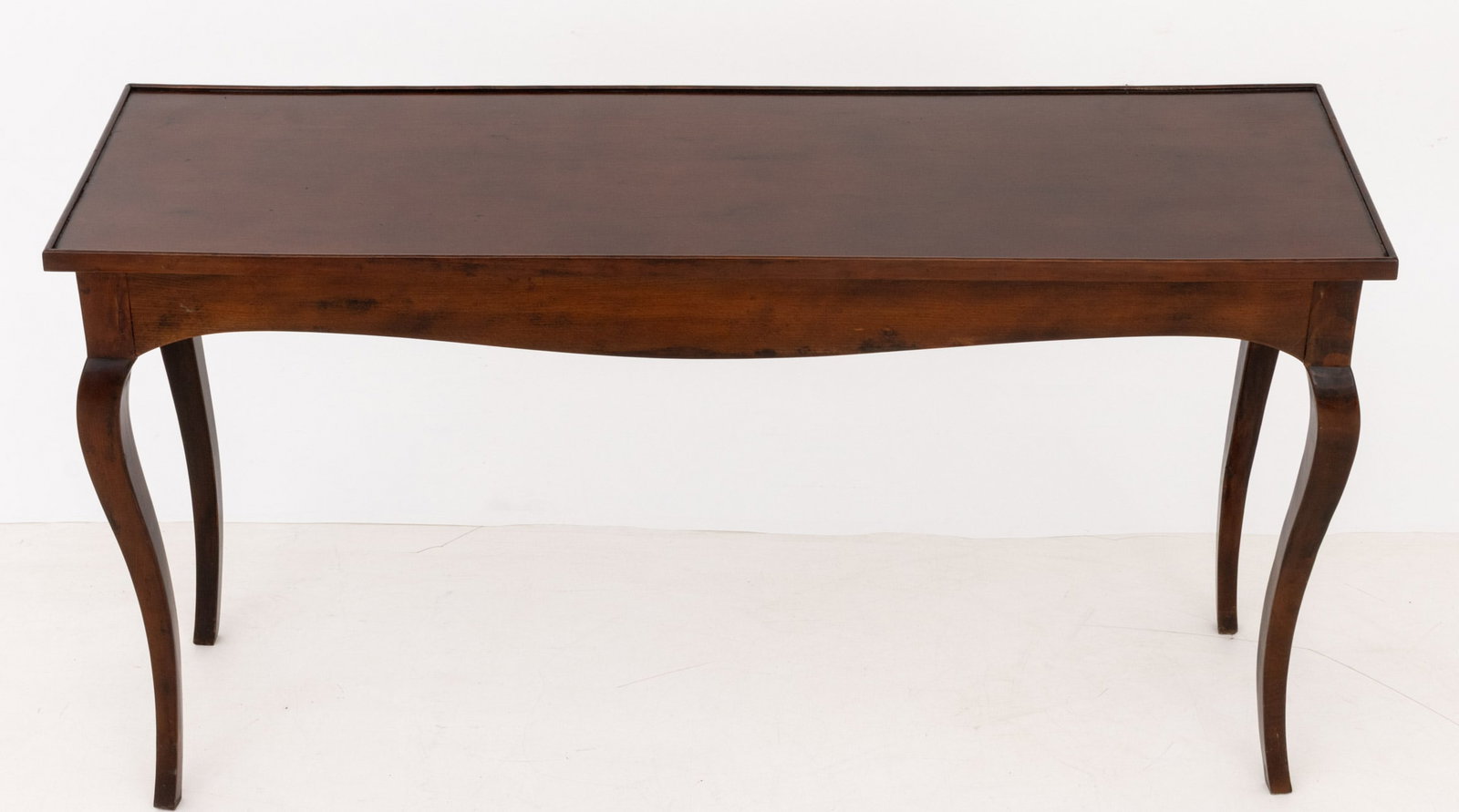 Queen Anne Style Beech Console Table - 3