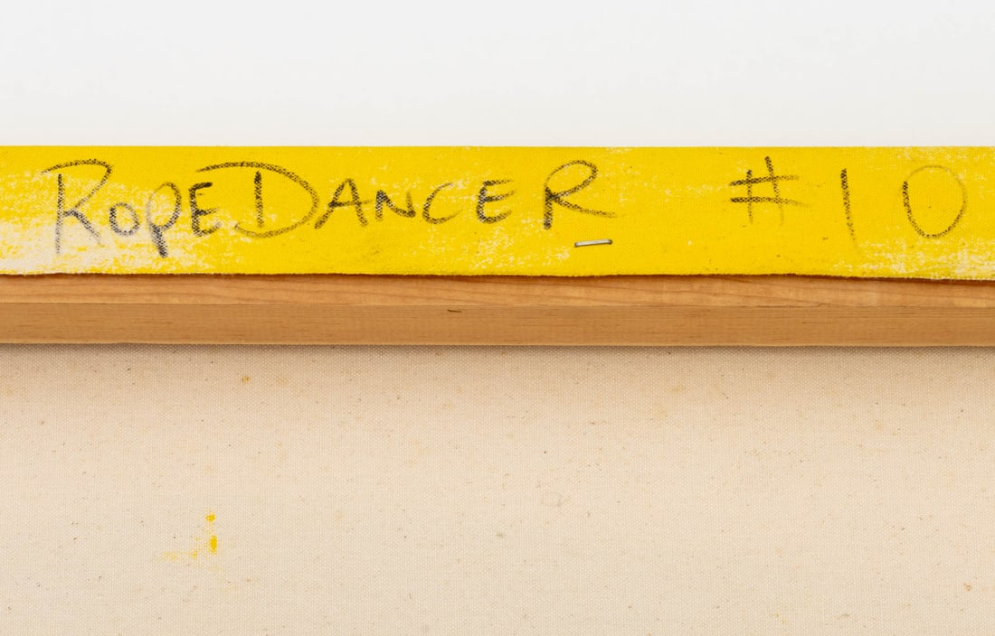 Jack Roth "Rope Dancer #10" Acrylic, 1980 - 11
