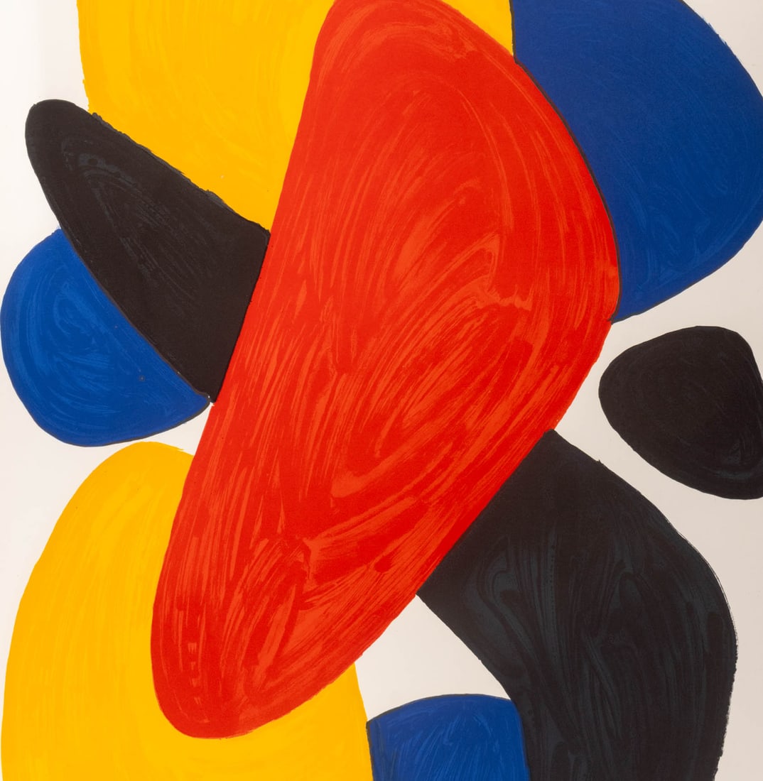 Alexander Calder "Boomerang" Lithograph, 1974 - 5