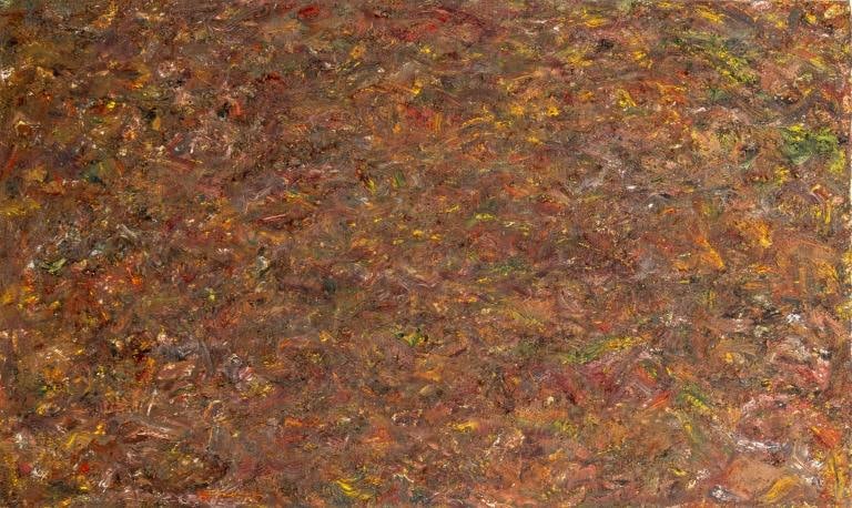 Andy Miller Abstract Composition Oil on Canvas (1 of 6)