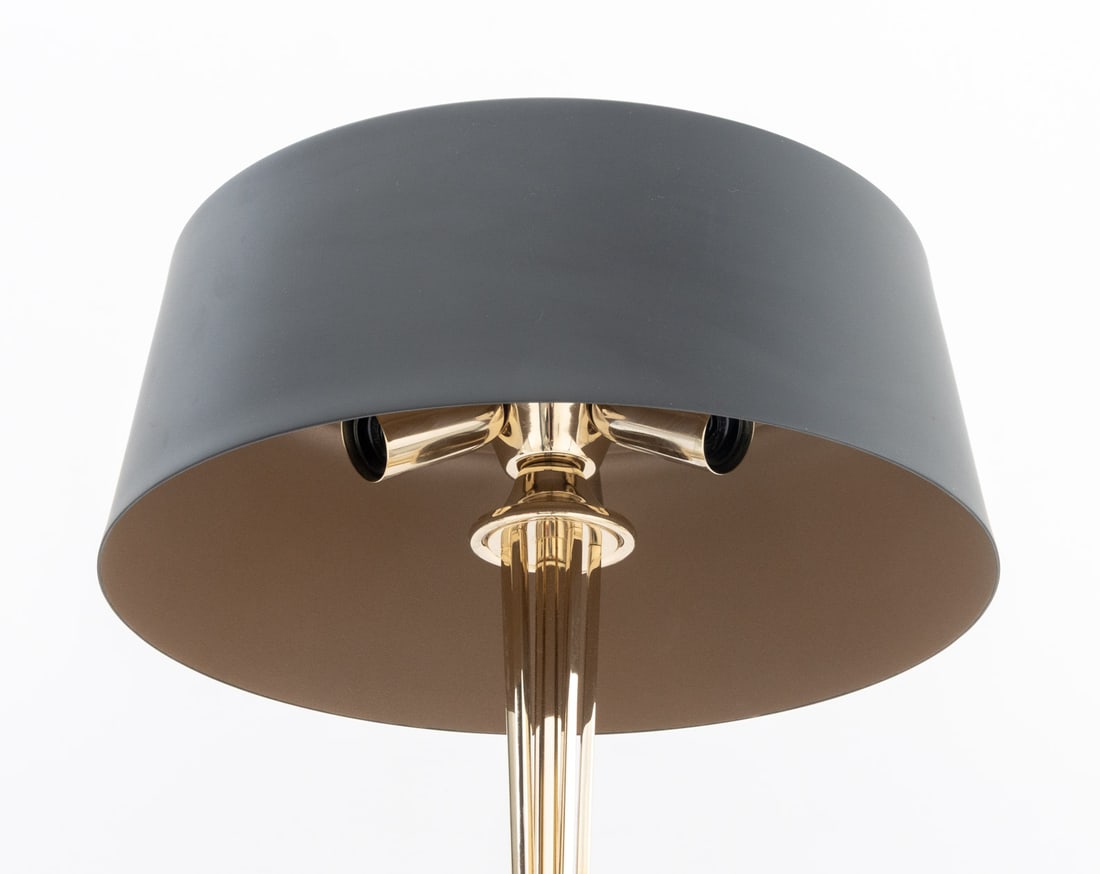 DelightFull Black and Gold-Tone Table Lamps, Pair - 7