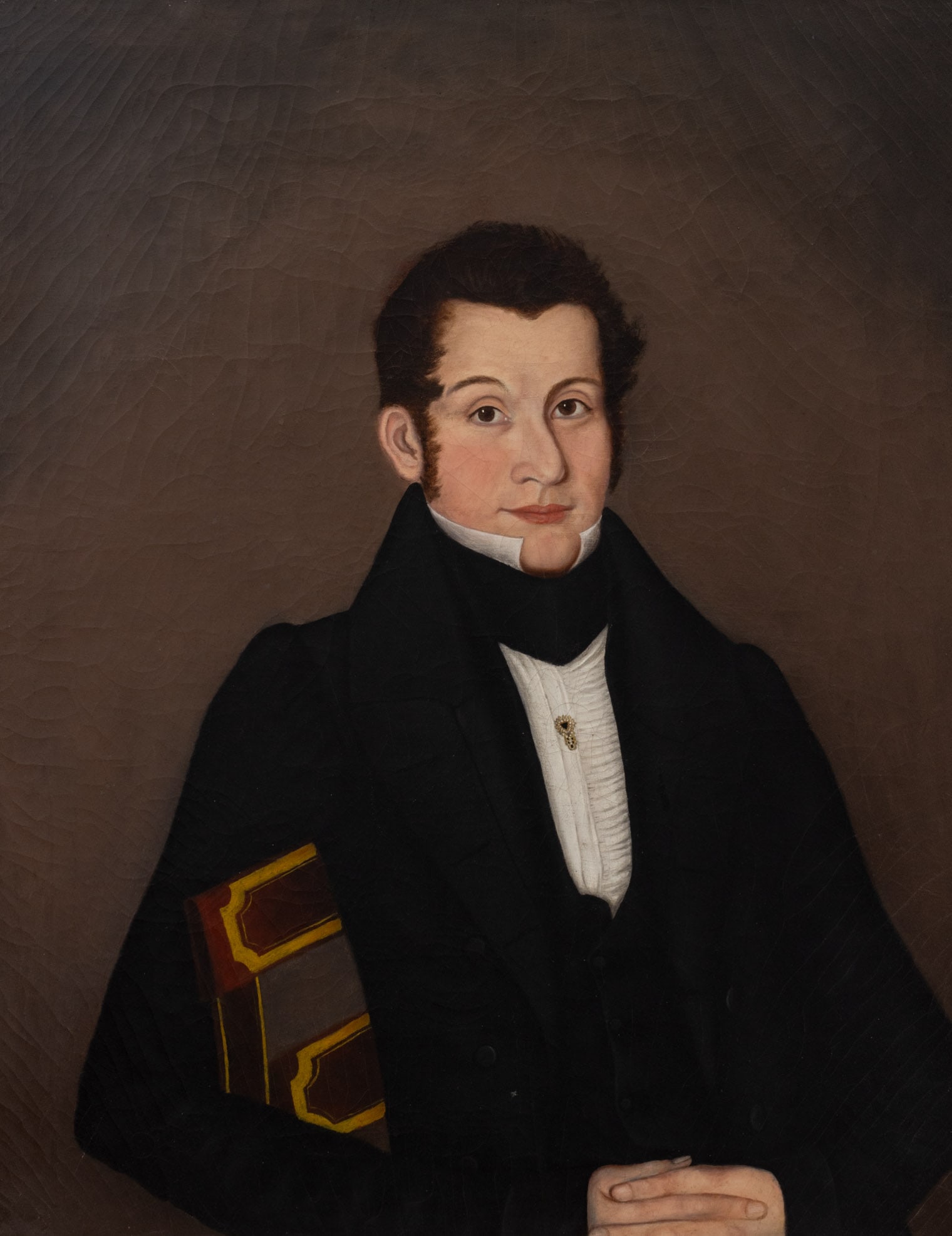 American School Portrait of a Gentleman, 19th C. - 2