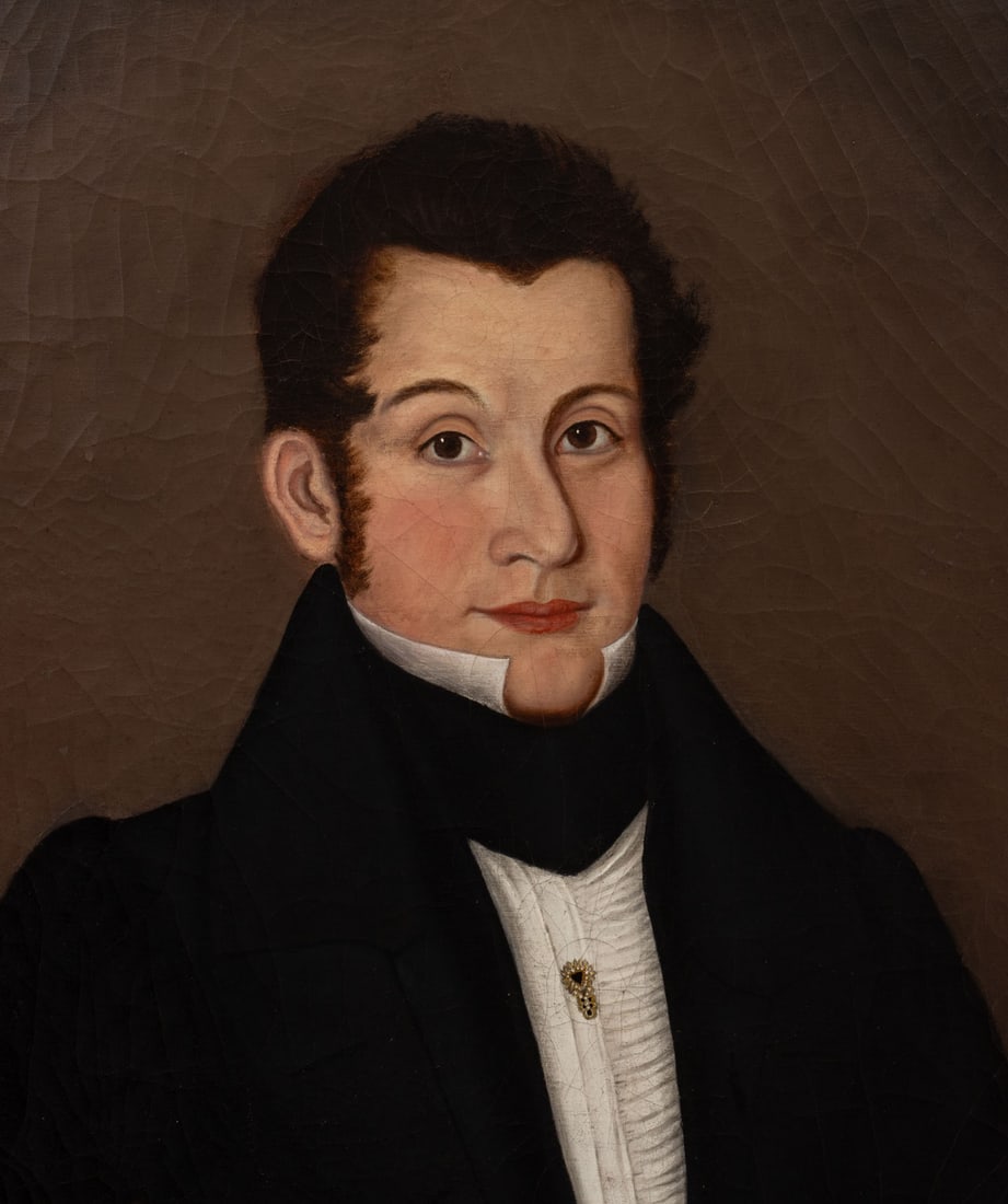 American School Portrait of a Gentleman, 19th C. - 3