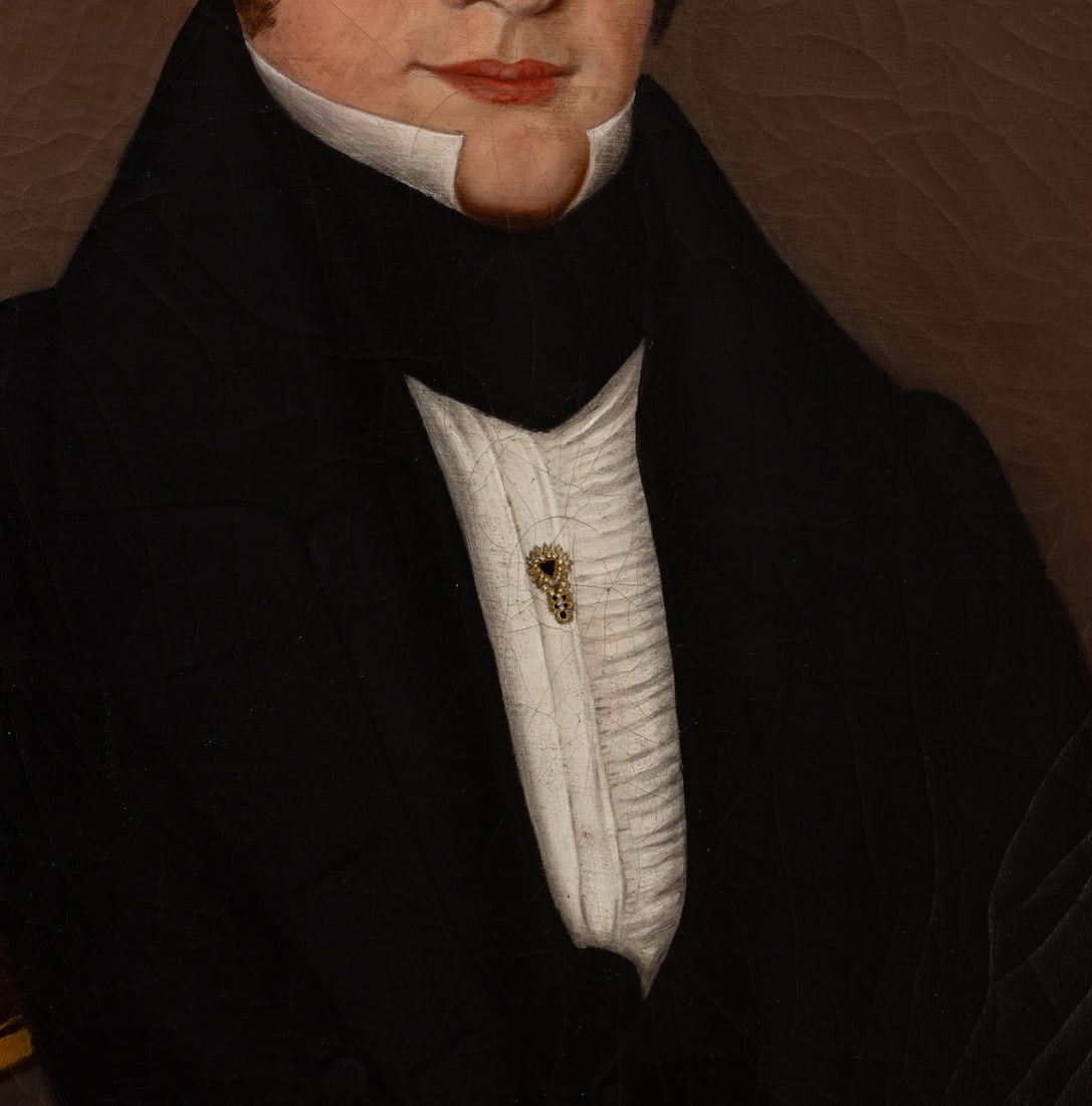 American School Portrait of a Gentleman, 19th C. - 4