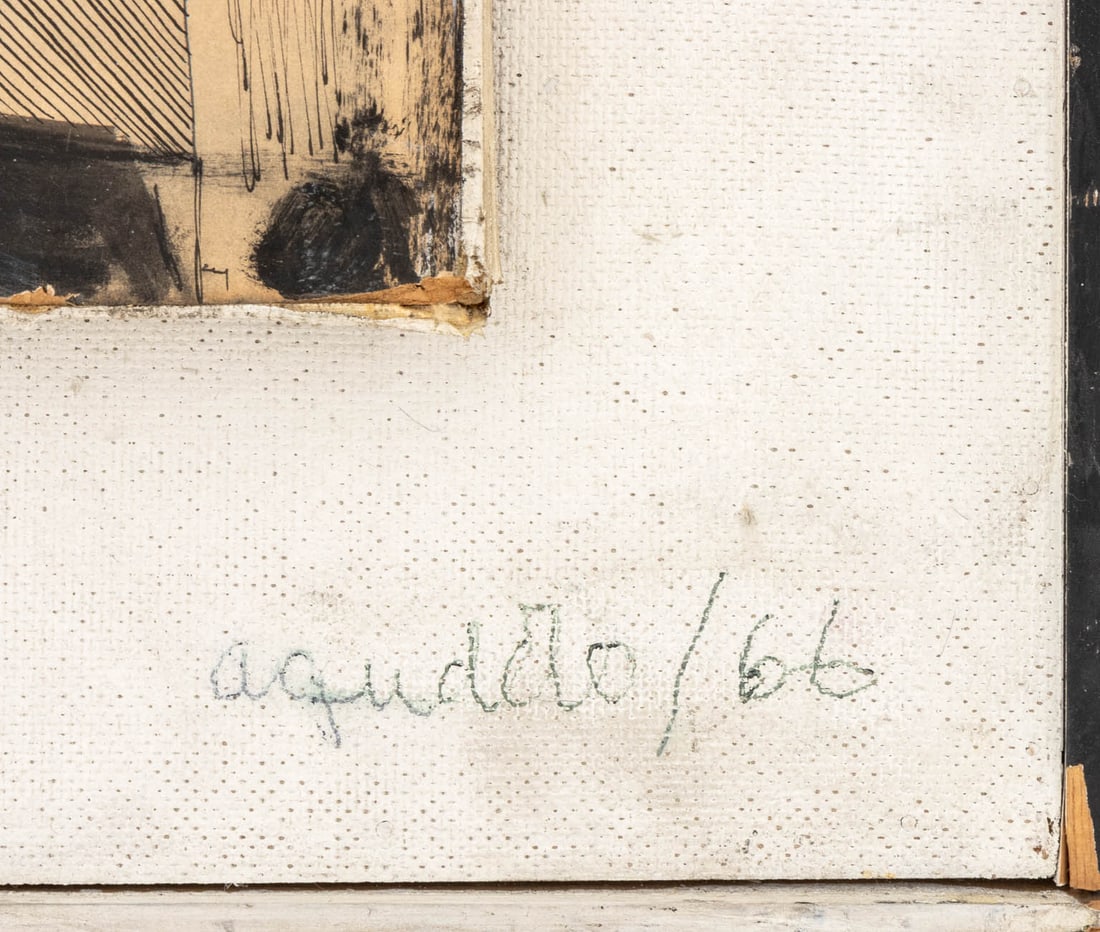 Agudelo Abstract Composition Assemblage, 1966 - 8