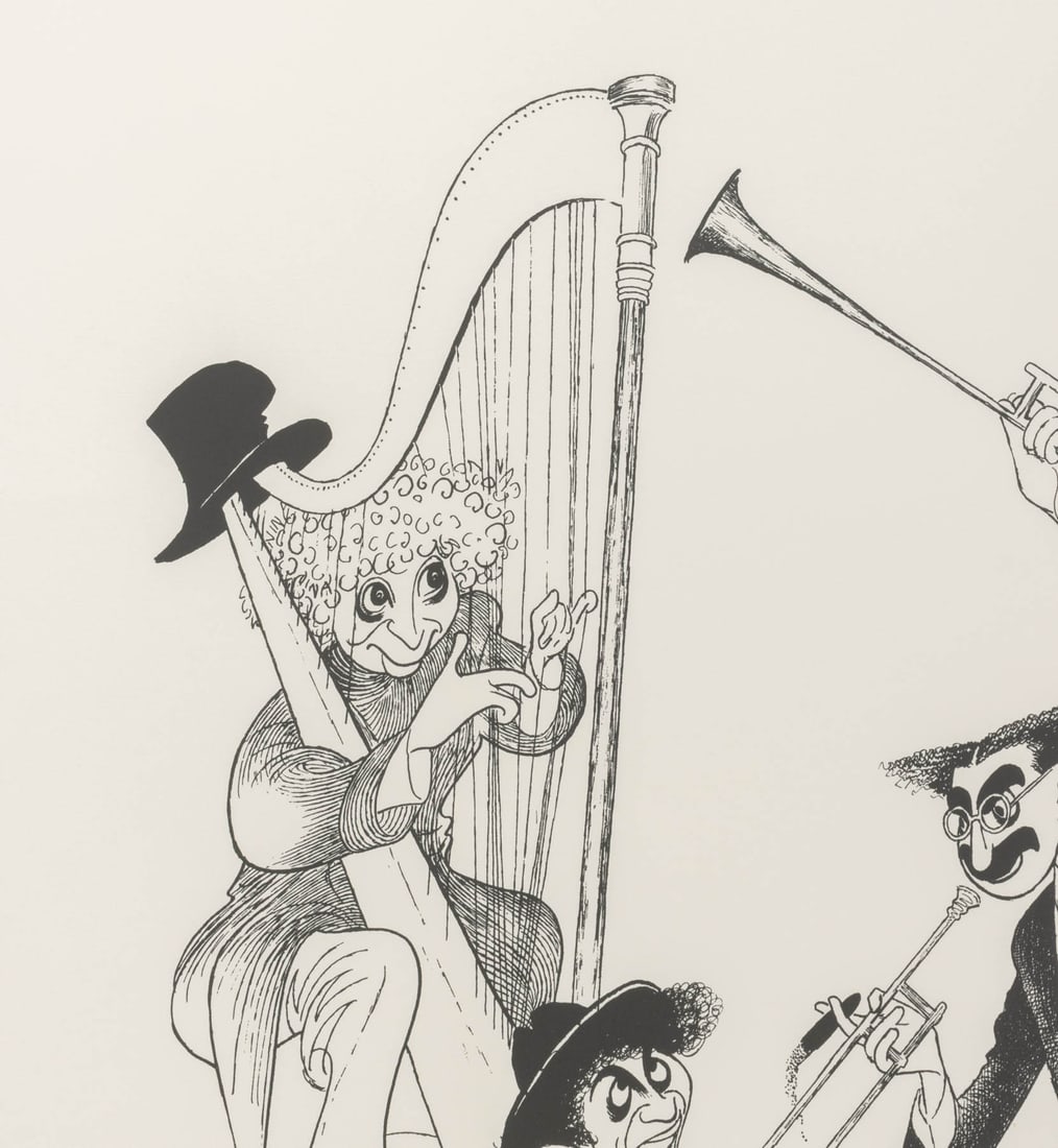Al Hirschfeld "The Marx Brothers" Lithograph - 3