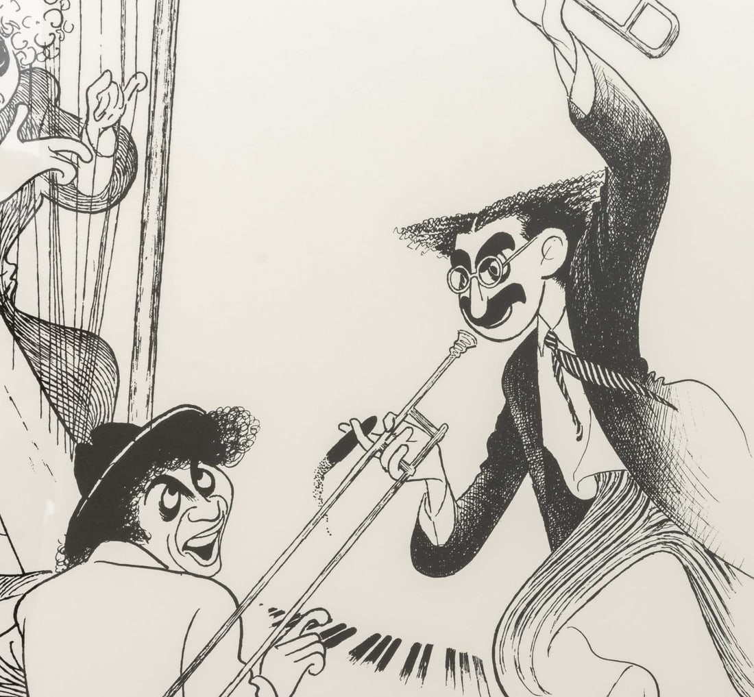 Al Hirschfeld "The Marx Brothers" Lithograph - 5