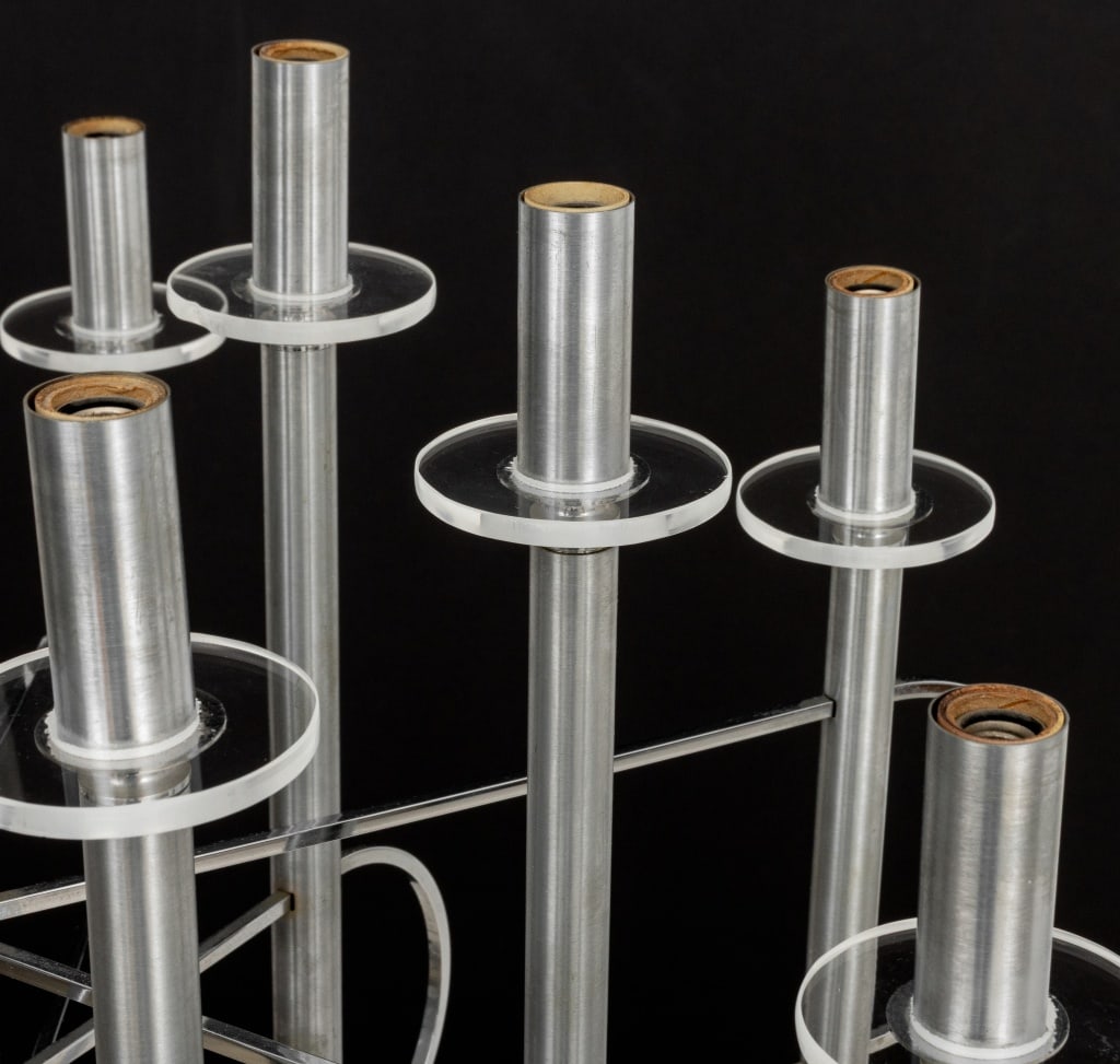 Gaetano Sciolari 12-Light Chrome Chandelier, 1970s - 7