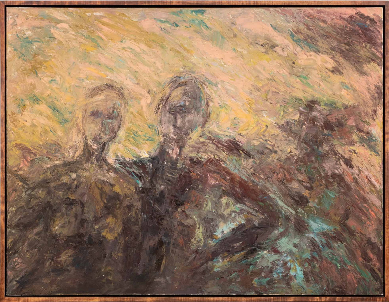 Marcia Godosky Figural Abstraction Oil on Canvas (1 of 8)