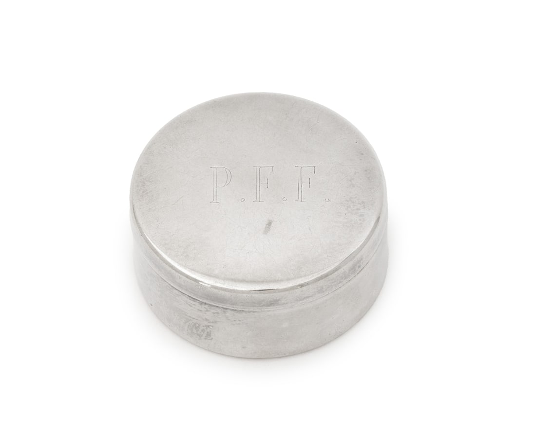 Tiffany & Co. Sterling Silver Monogrammed Pill Box (1 of 8)