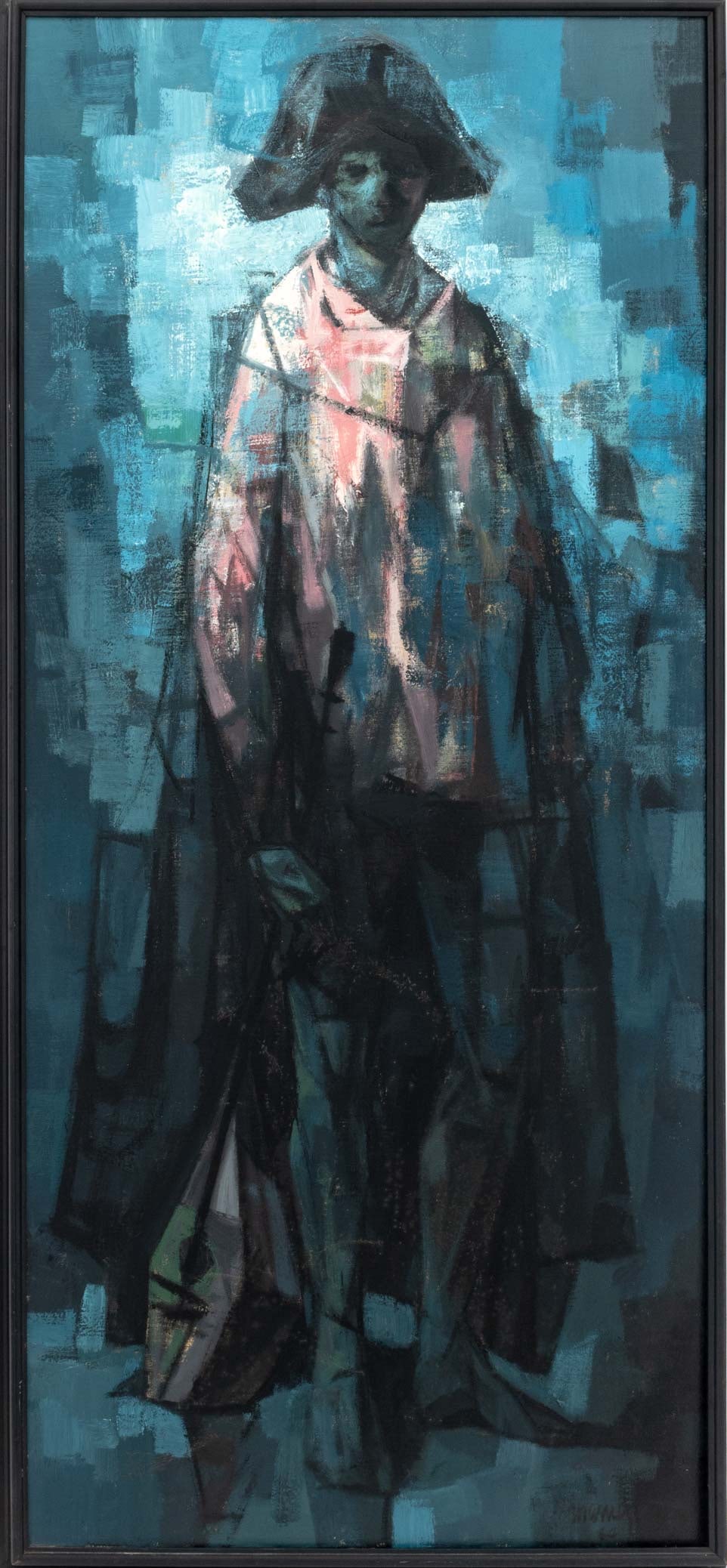 Portrait of Napoleon Oil on Canvas, 20th C. (1 of 6)