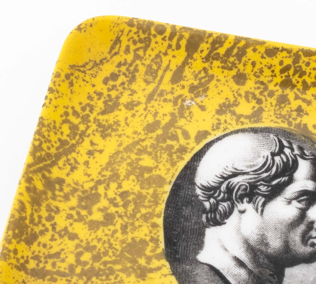 Fornasetti Porcelain Rectangular Trays, 2 - 4