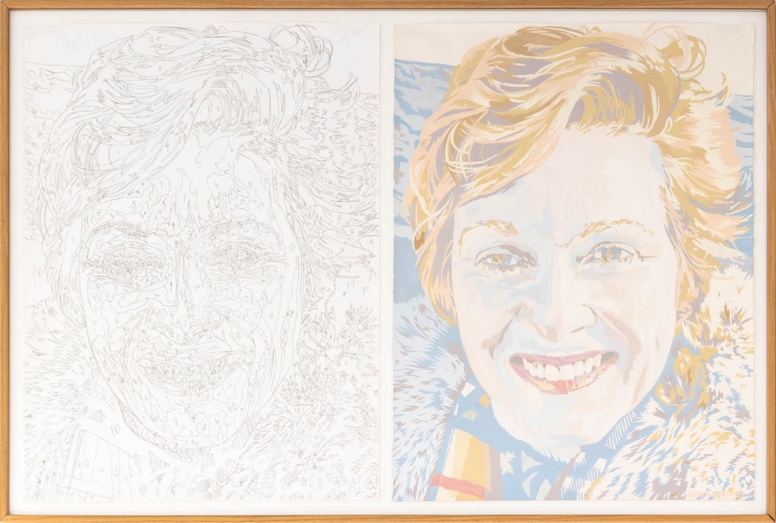 Jane Kahn Pair of Portraits of a Woman, 1983 (1 of 11)