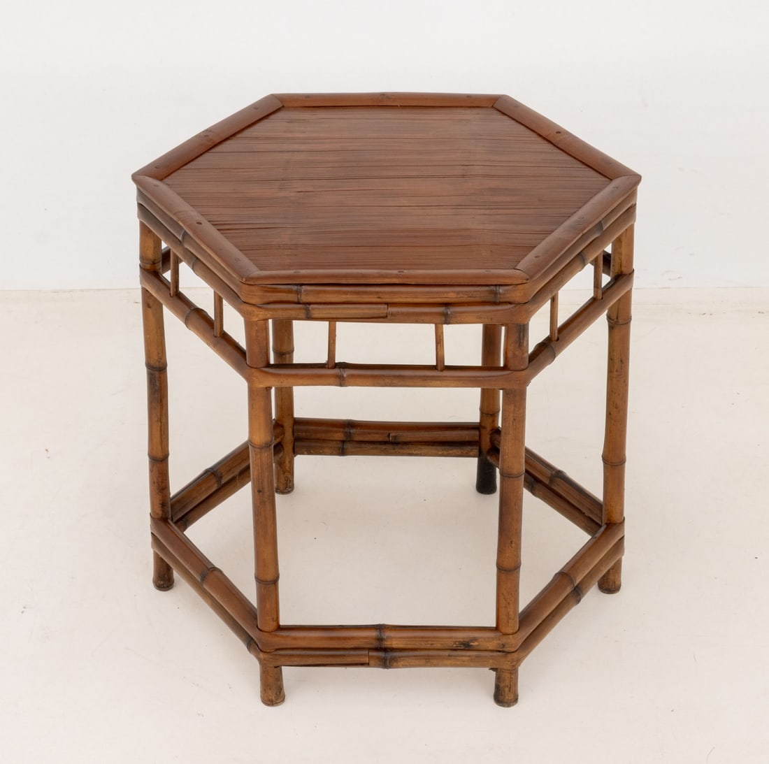 Bamboo Hexagonal Occasional Table - 3