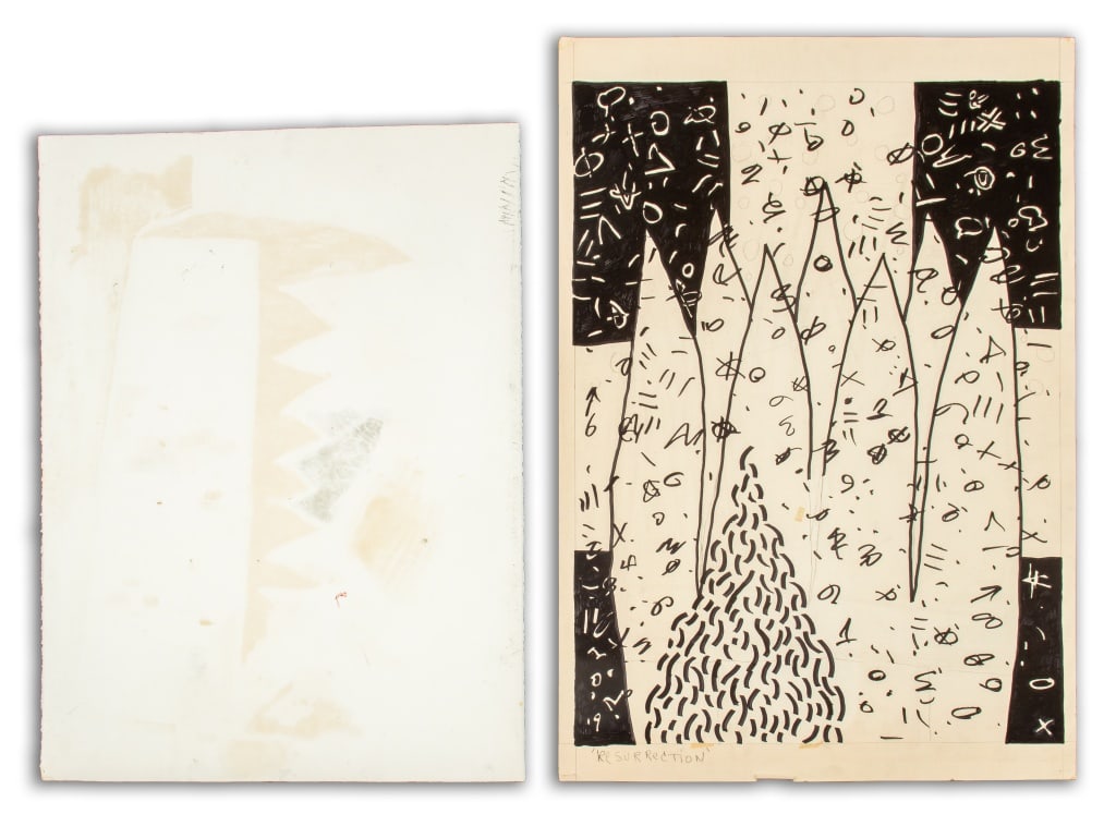 Domenick Capobianco Tower Studies Mixed Media, 2 - 2