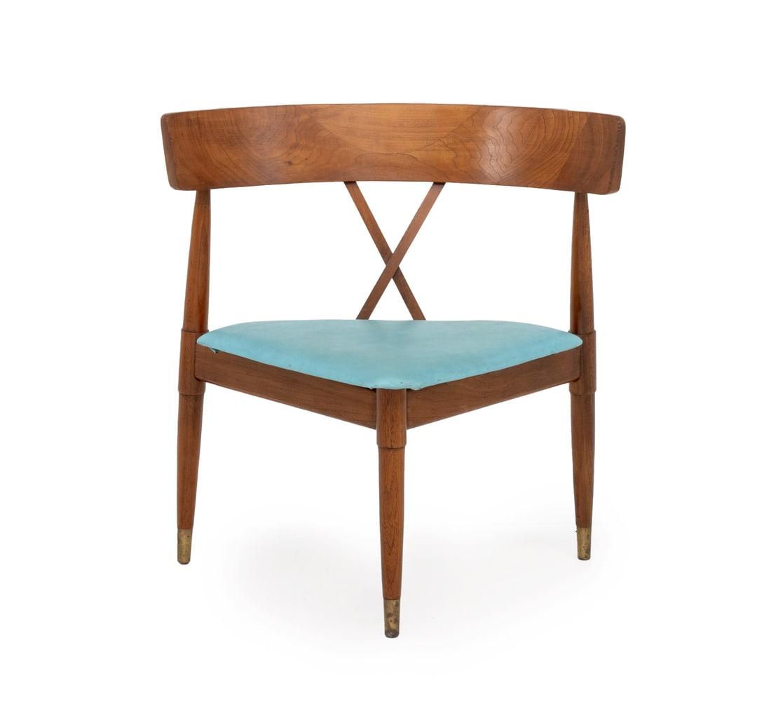 American Mid-Century Modern Corner Chair (1 of 8)