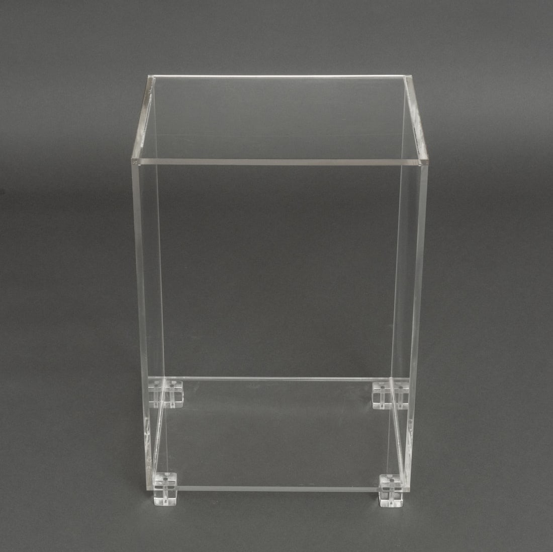 Modern Lucite Side Table - 3