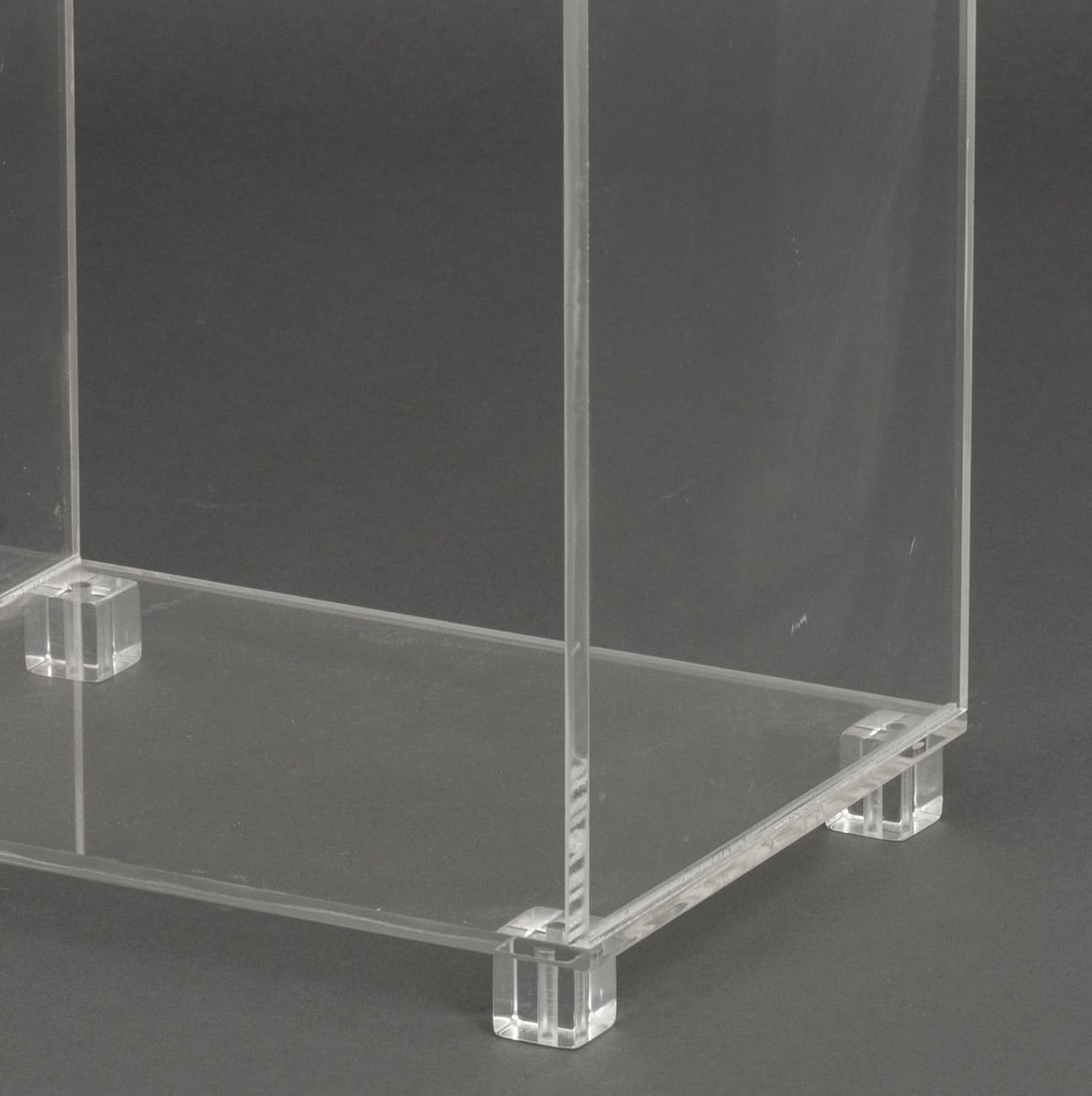 Modern Lucite Side Table - 6