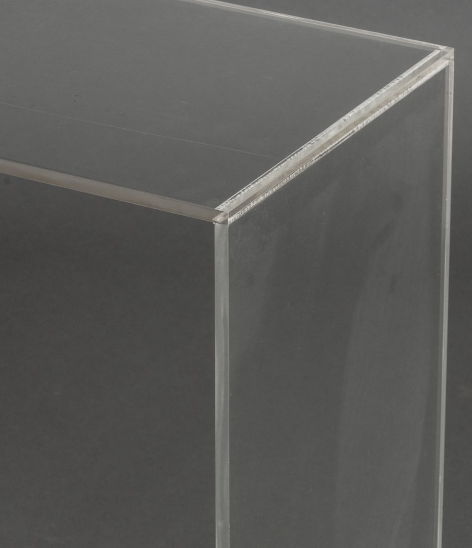Modern Lucite Side Table - 7