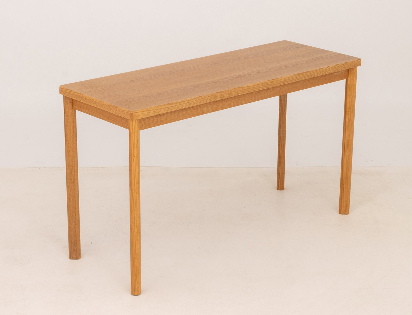 Modern Oak Console Table - 6