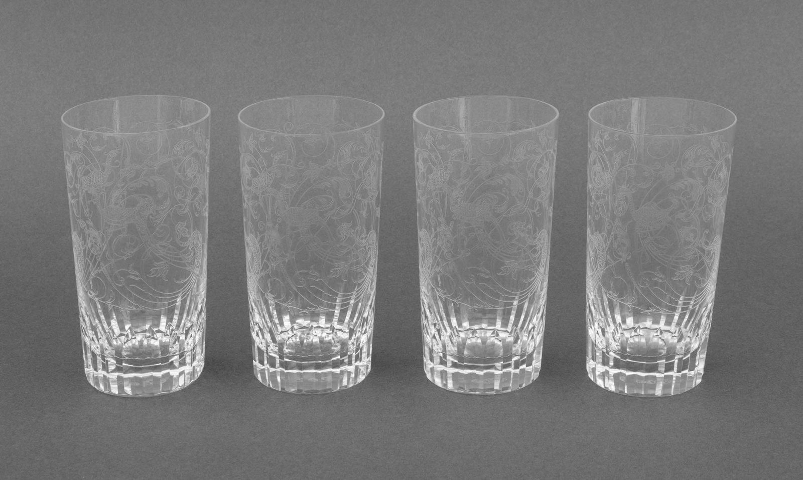 Baccarat Crystal "Parme" Tumblers, 4 (1 of 8)