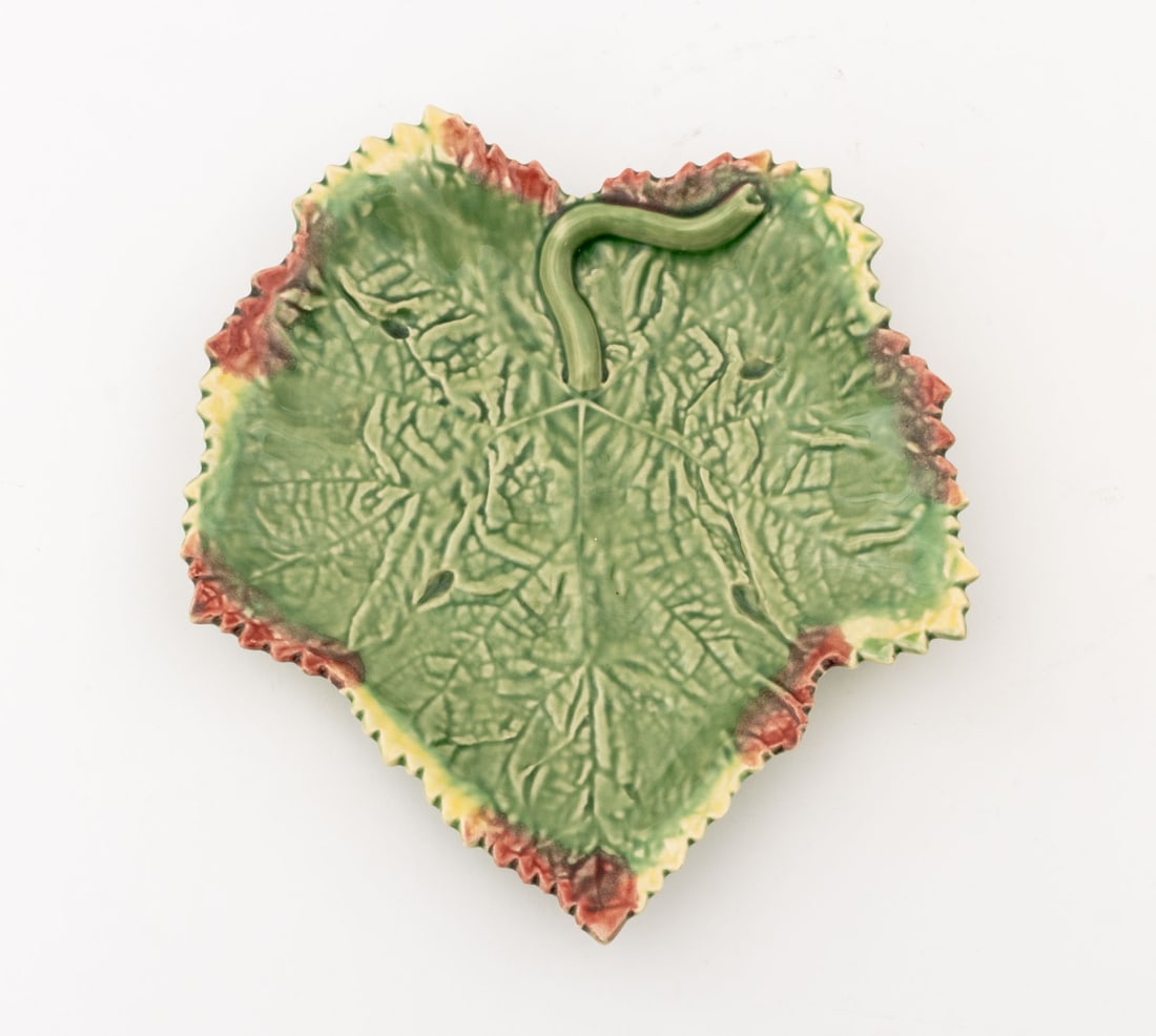 Green Cabbage Leaf Ceramic Tableware, 31 Pcs. - 10