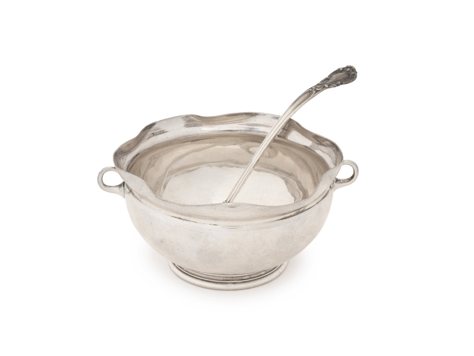 Gorham Sterling Silver Jam Bowl and Spoon (1 of 11)