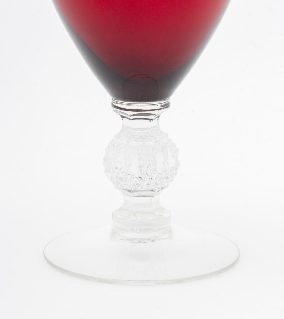 Ruby Glass Stemware, 13 Pcs. - 6