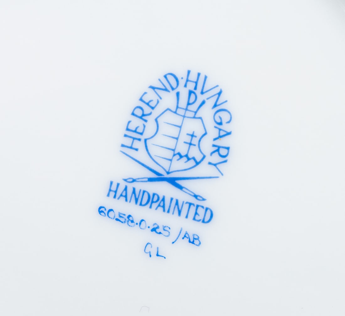 Herend Porcelain Tableware, 3 Pcs. - 7