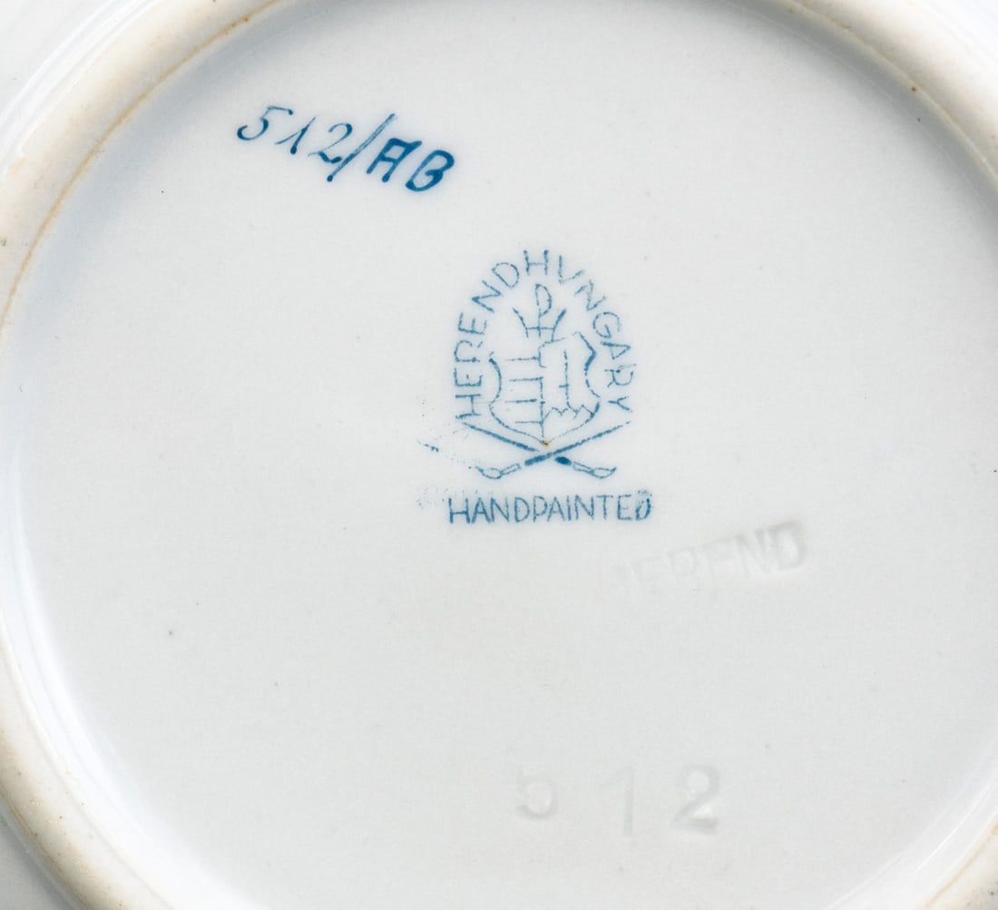 Herend Porcelain Tableware, 2 Pcs. - 6