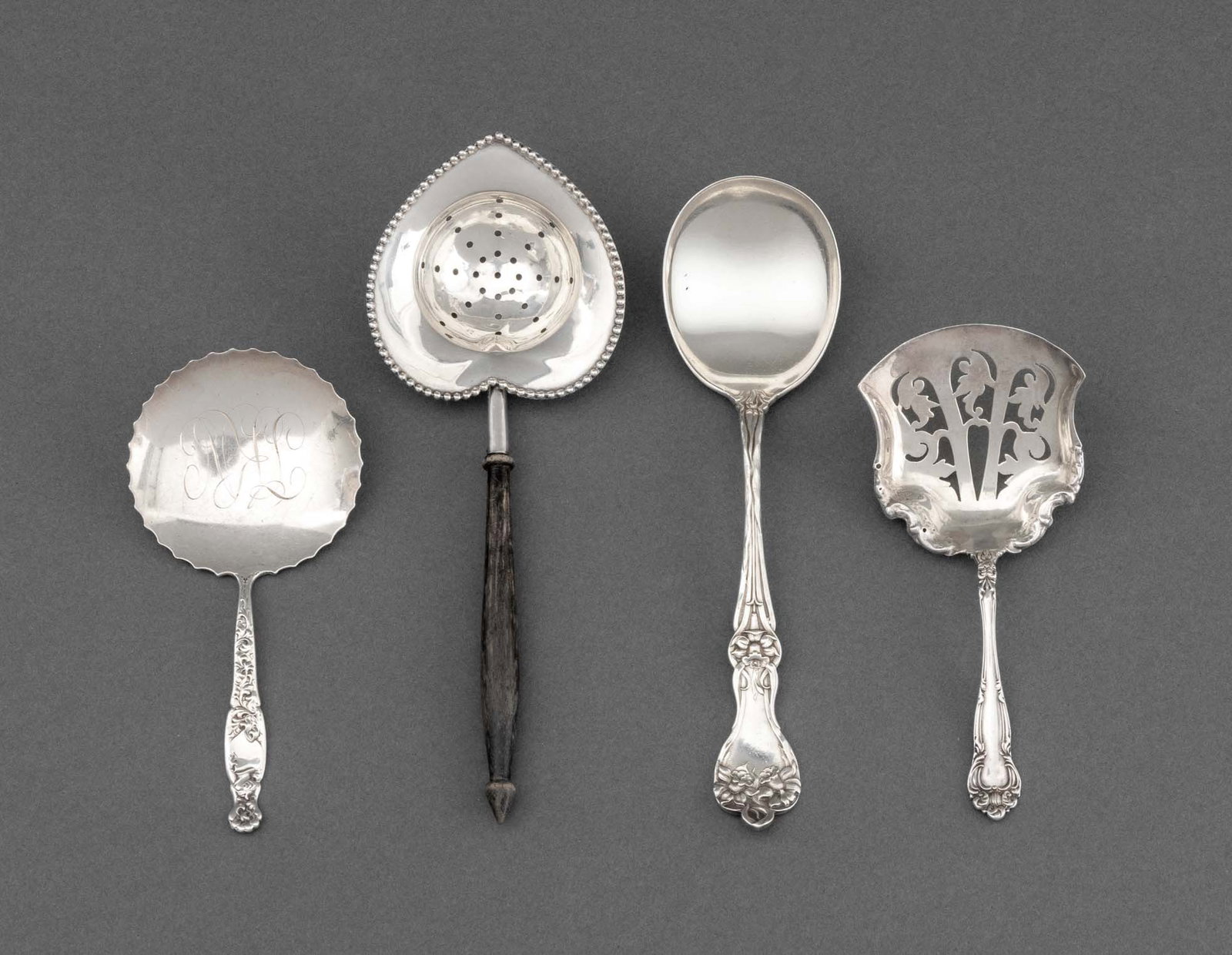 American Sterling Silver Spoons, 4 (1 of 16)