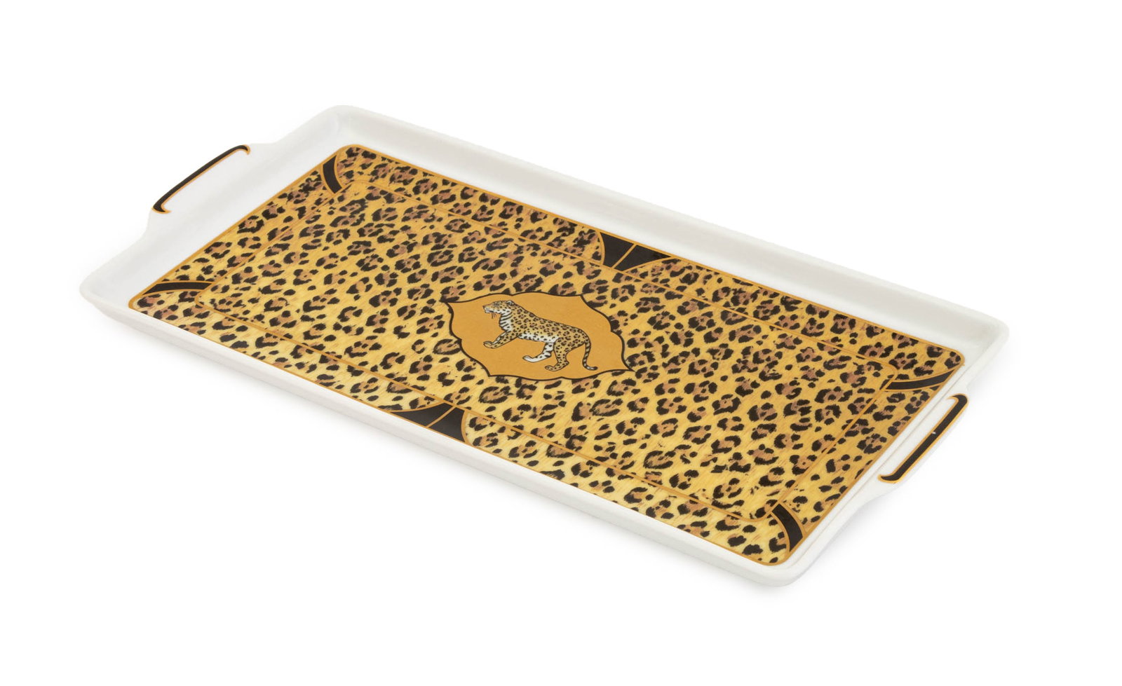 Lynn Chase "Amazonian Jaguar" Porcelain Tray (1 of 8)