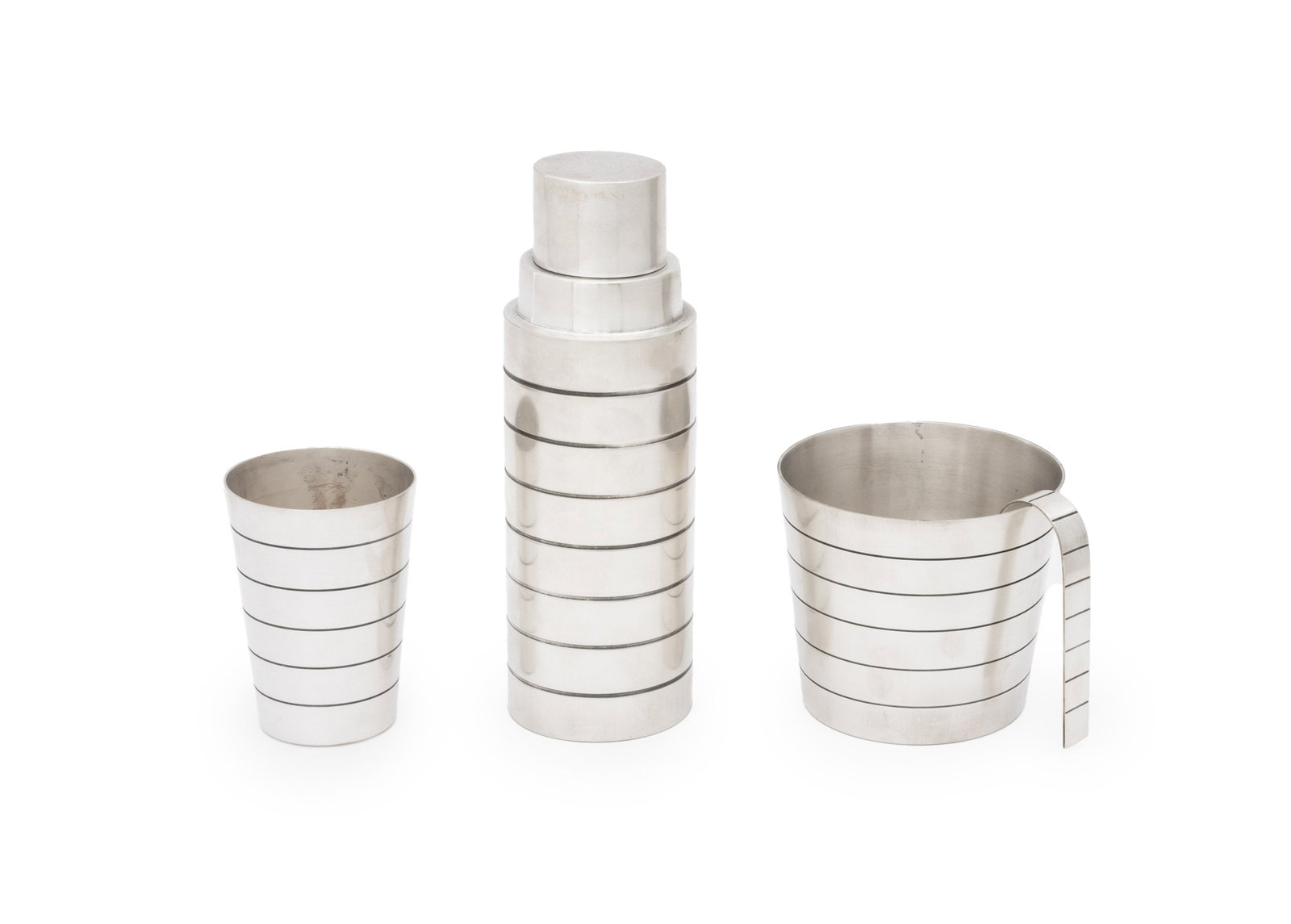 Ralph Lauren Silver Plate Cocktail Set, 4 Pcs. (1 of 10)